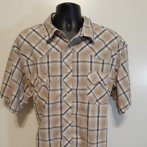 Wrangler Western Pearl Snap Short Sleeve Shirt 3XL